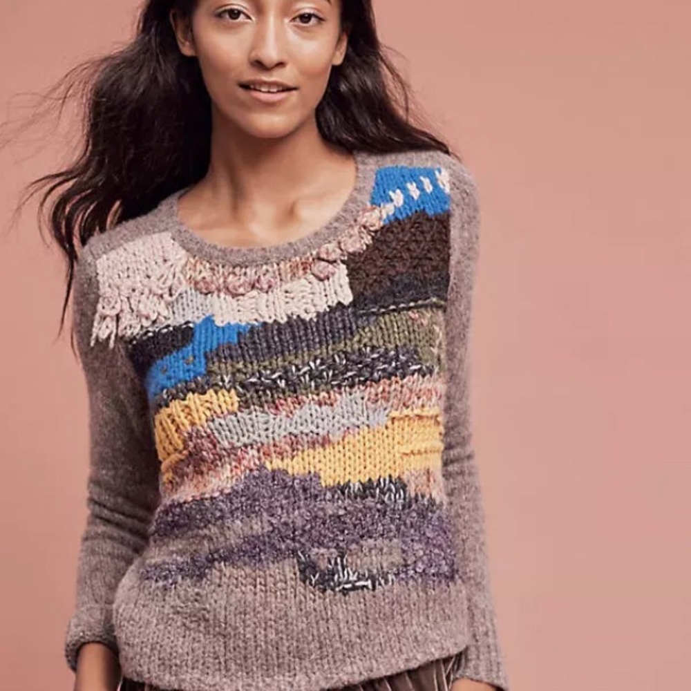 Knit by Dollie Anthro sweater